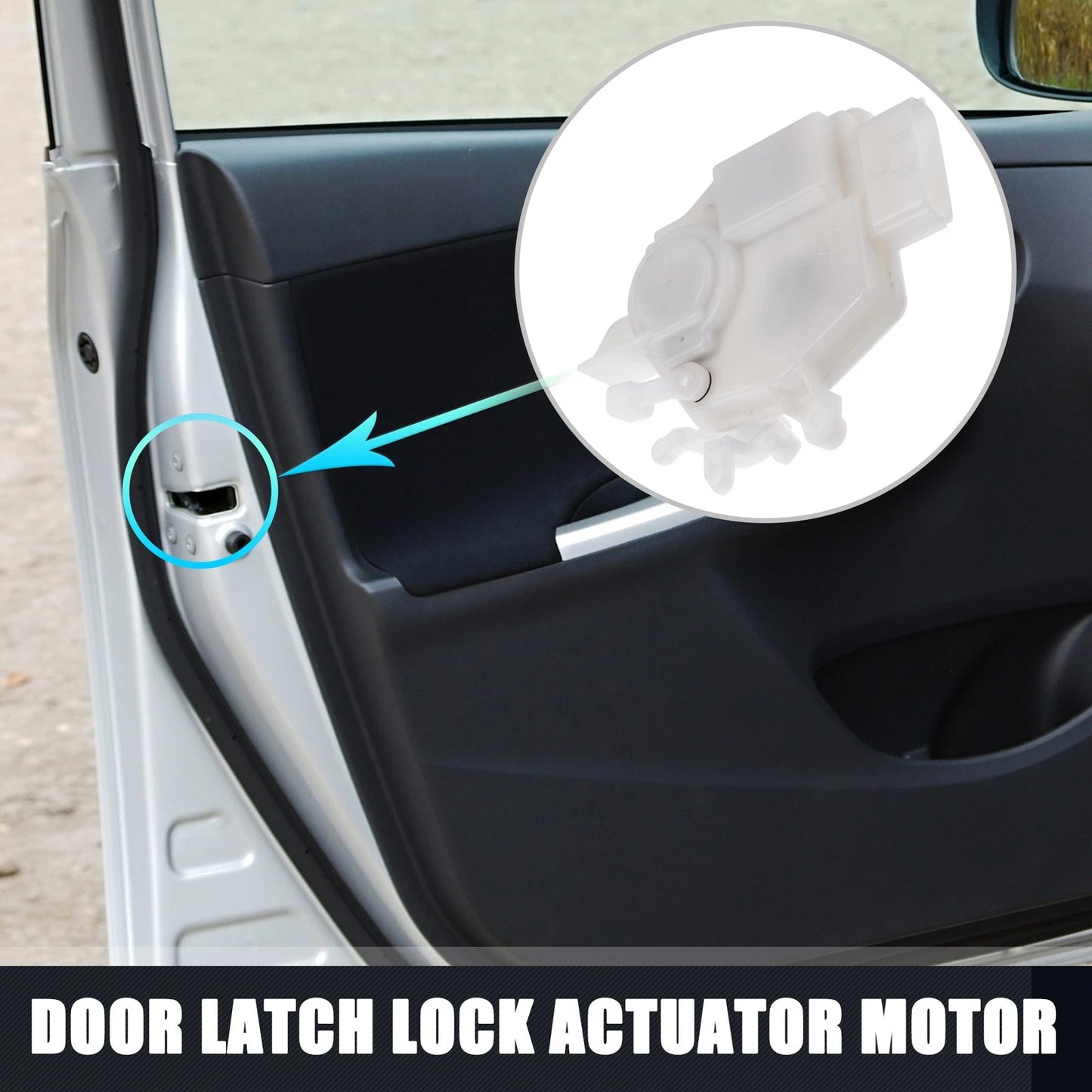 Front Left Door Latch Lock Actuator Motor for Nissan Frontier (2005-2023)