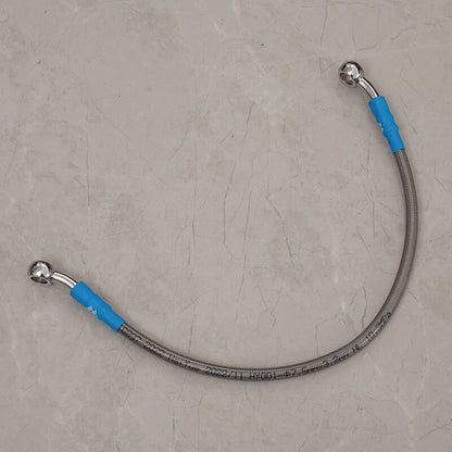 39cm Stainless Steel Braided Brake Oil Hose Pipe for Universal Motorcycles