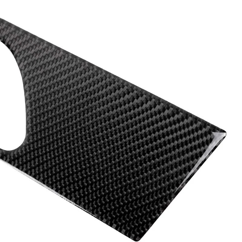 Carbon Fiber Rear Door Handle Suround Cover Trim Fit For Lexus IS 2014-2018