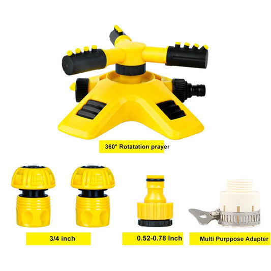 360° Automatic Lawn Sprinkler for Garden Irrigation (2023)