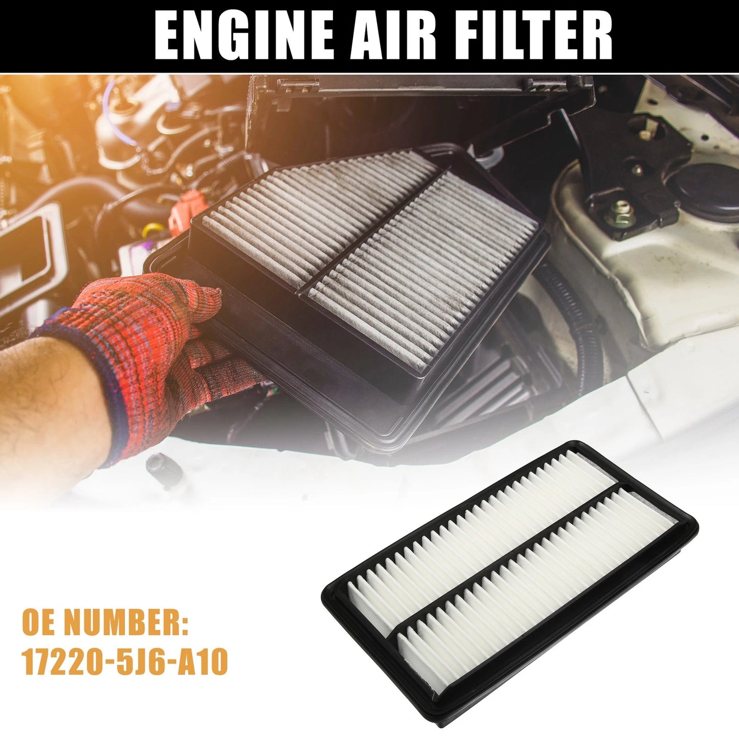 3.5L Engine Air Filter for Honda Odyssey (2018 - 2024)