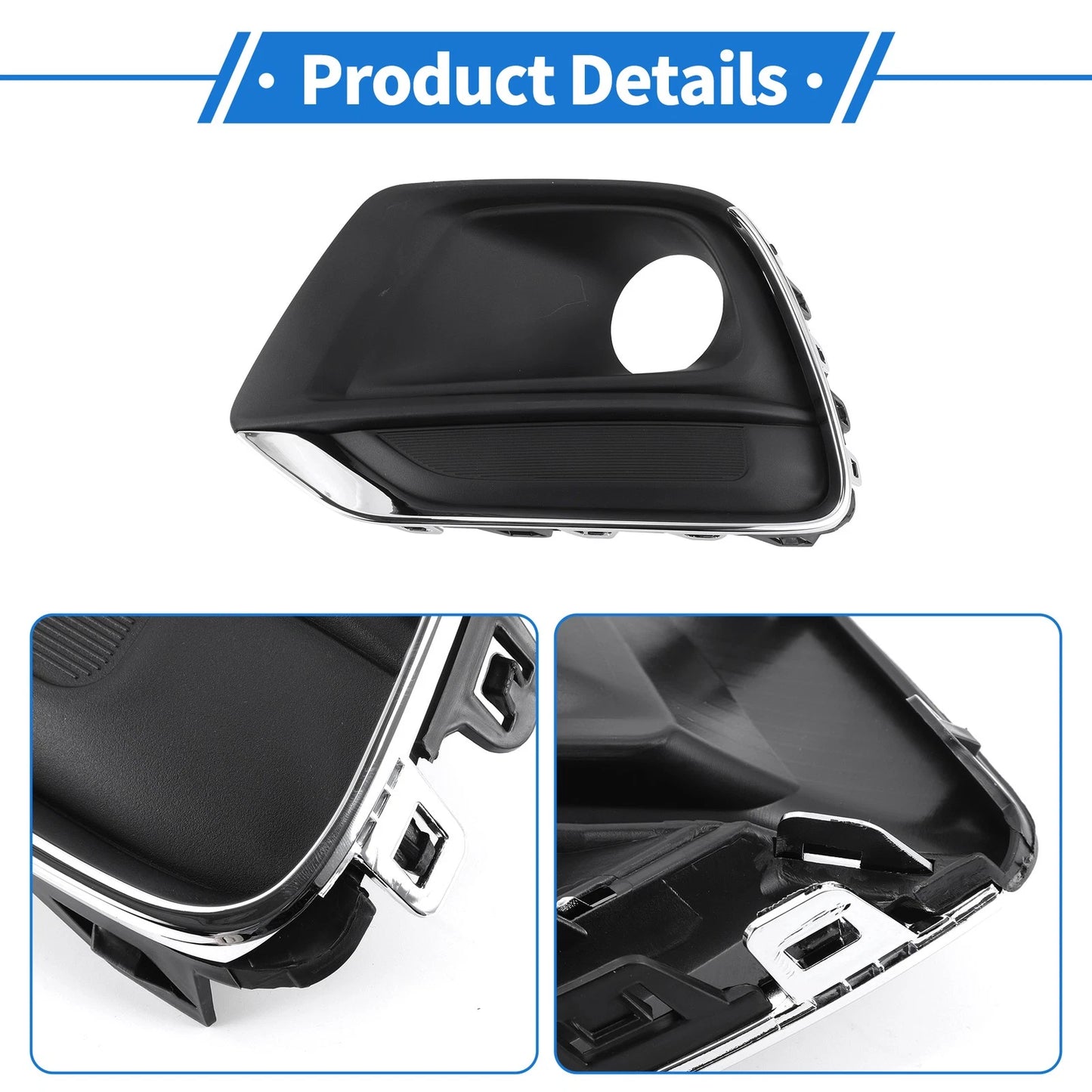 1 Pc Front Left Fog Light Grill for Chevrolet Trax (2017-2020)