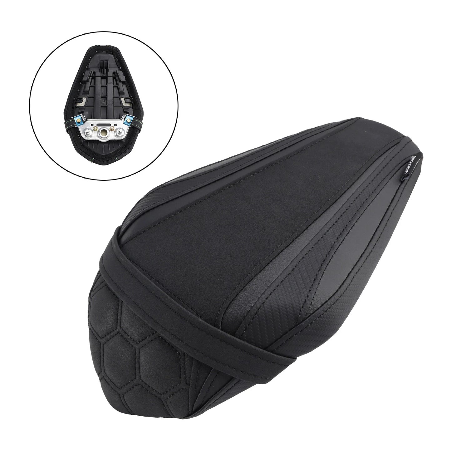 Rear Seat Cushion Black for Kawasaki ZX-10R/RR (2021-2023)