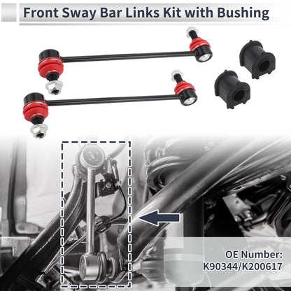 Front Stabilizer Bar Links & Bushings for Mazda 3 (2004-2009)