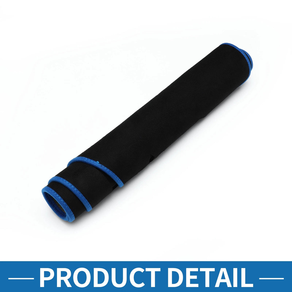 Dashboard Cover Mat for Toyota Tundra 2014-2021 Sun Protector Pad Black Blue