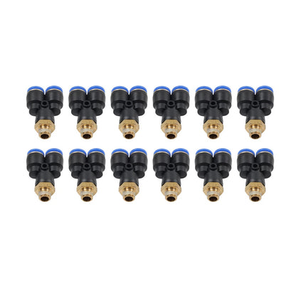 12pcs G1/8��� Y Air Valve Fitting Connector for Tire Changer