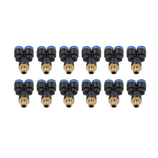 12pcs G1/8��� Y Air Valve Fitting Connector for Tire Changer