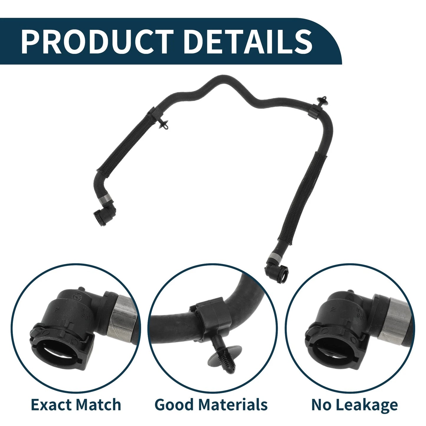 Radiator Hose for BMW X5 2019-2022 Rubber Coolant Pipe