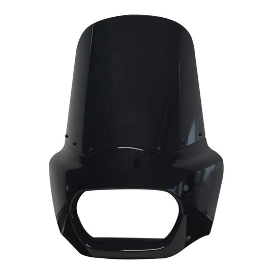 15" Front Black Windshield Fairing for Harley Softail Fat Bob (2018-2019)
