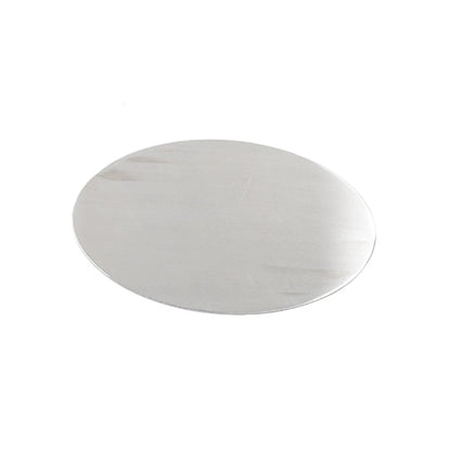 2.5mm Aluminum Custom Oval License Plate for Motorcycle DIY