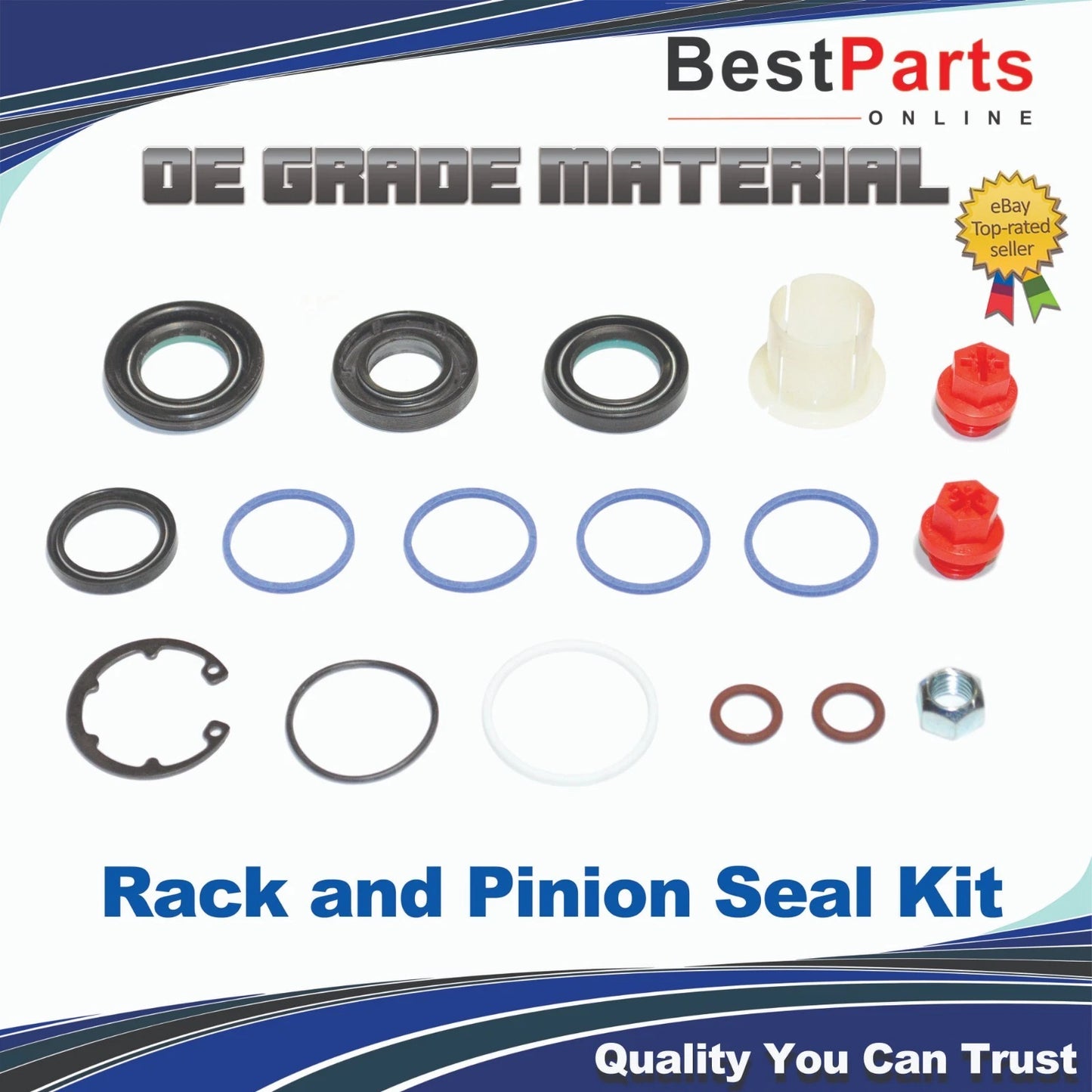 Rack and Pinion Seal Kit for VOLKSWAGEN Polo (1994–2002)