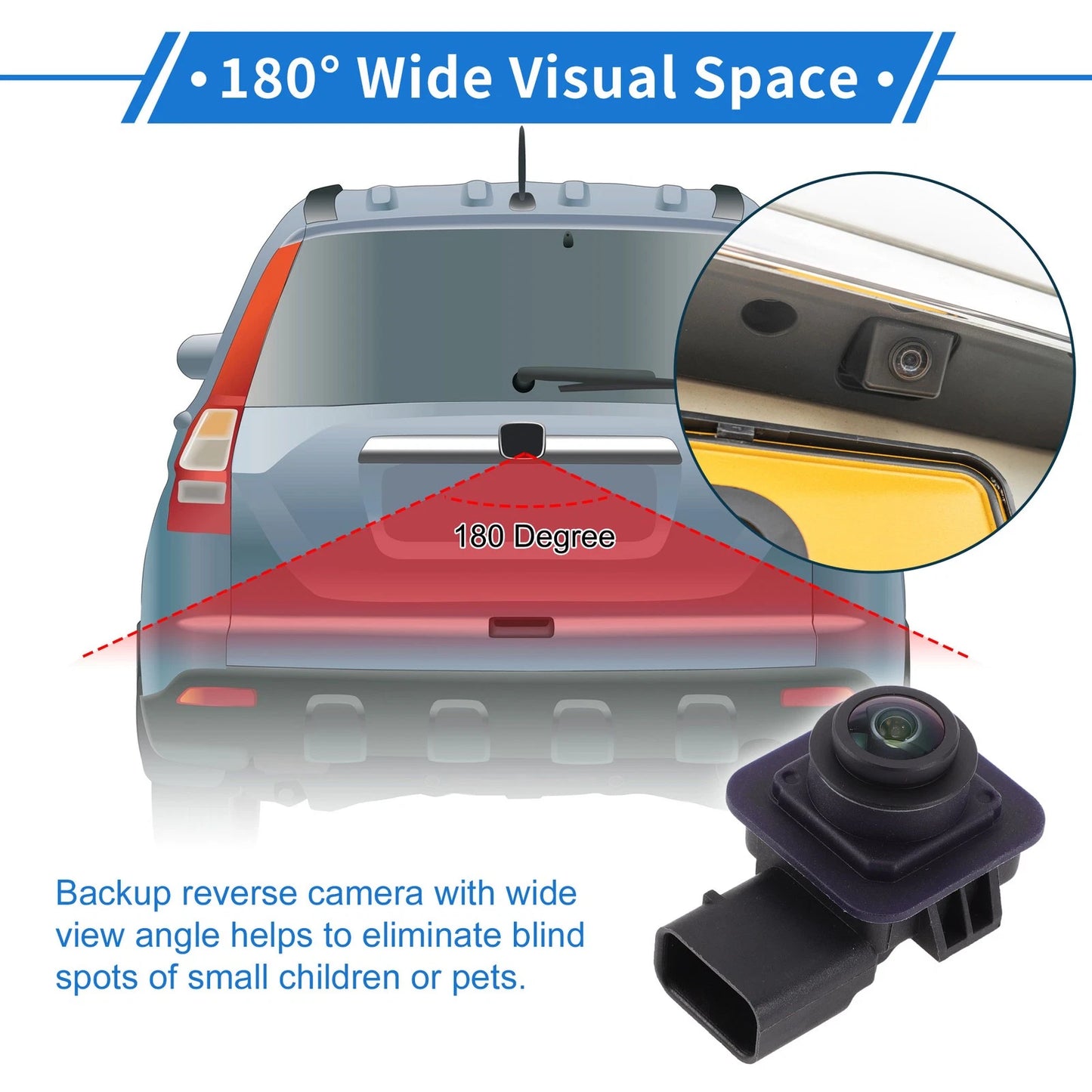 Rear View Camera for Land Rover Discovery Sport (2015-2023)