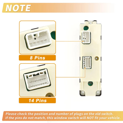 Power Window Switch for Isuzu D-Max (2003-2011)