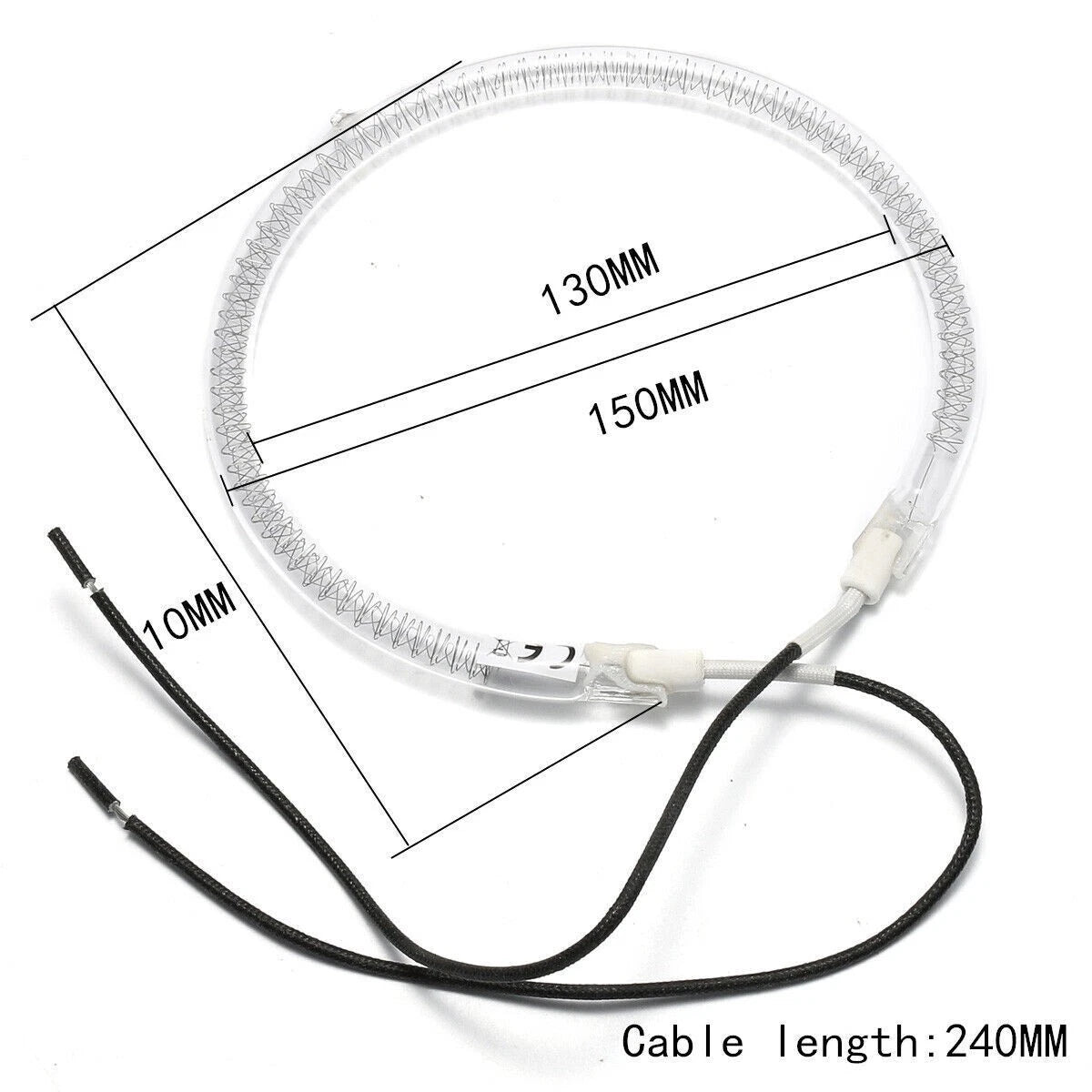 Spare Parts Heating Element Bulb 1200-1400W for Oven Cooker