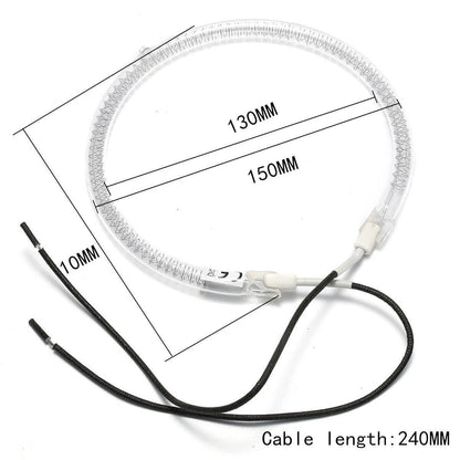 Spare Parts Heating Element Bulb 1200-1400W for Oven Cooker