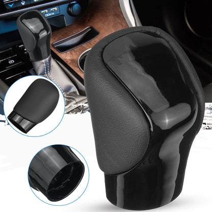 Black PU Leather Gear Shift Knob for Lexus ES350 GS GX460 IS300 NX300 RC RX350