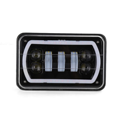 4x6" H4 RGB Headlights for Ford Chevrolet Silverado