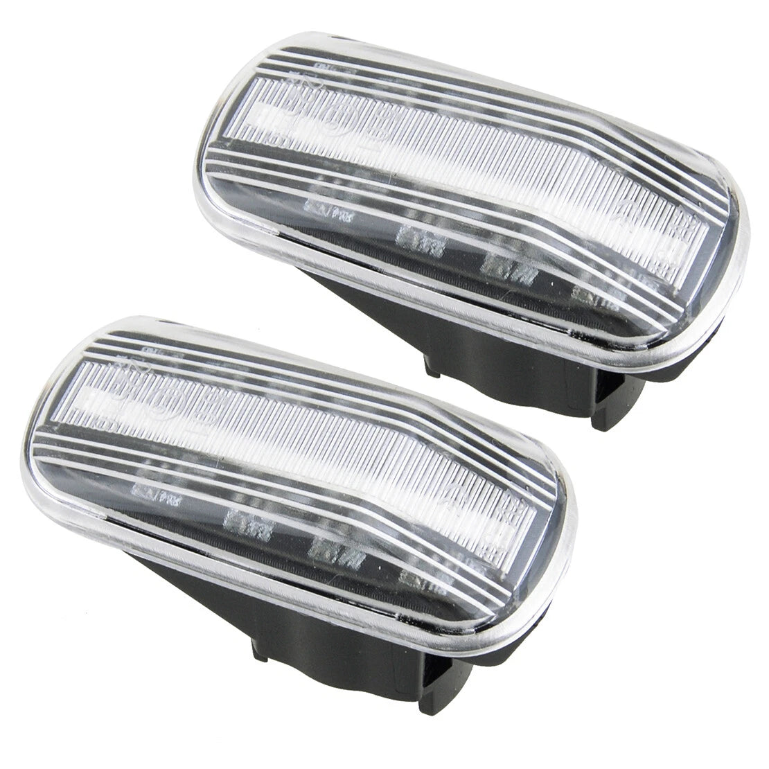 Clear Lens LED Turn Signal Side Marker Lights for Honda Accord (2003-2007)