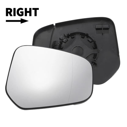 Right Side White Mirror Glass with Back Aspherical Non-Heated for Ford Tourneo