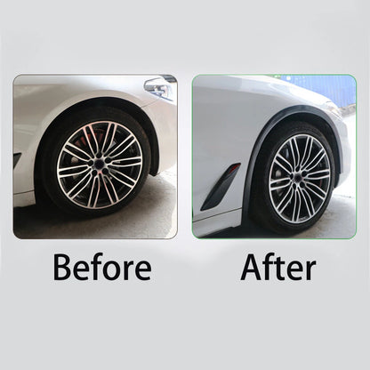 1.5M Black Car Fender Flare Wheel Eyebrow Trim