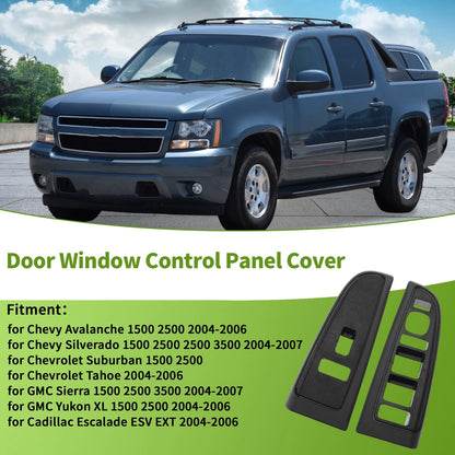 Window Switch Bezel Cover for Chevy Avalanche 1500-2500 (2004 - 2006)