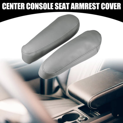 Center Console Seat Armrest Covers for Toyota Sequoia (2001-2007) Gray