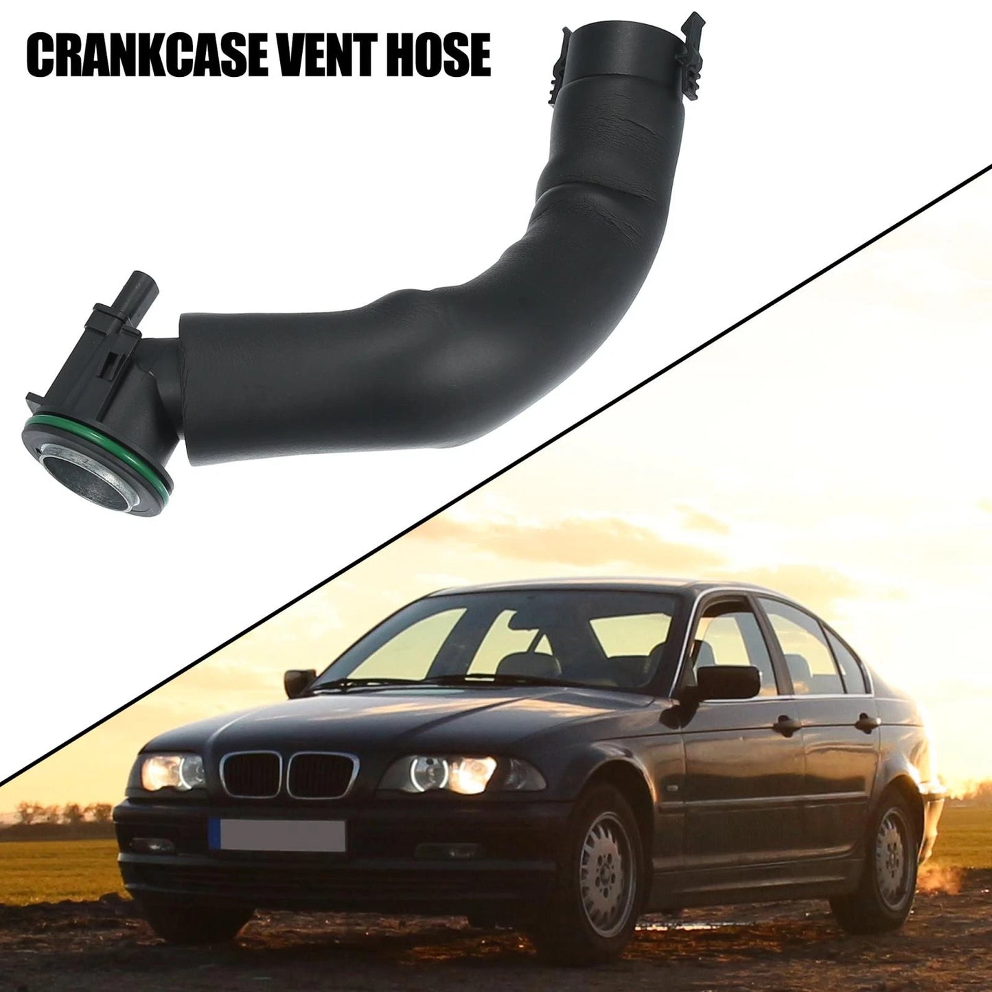 Crankcase Vent Hose for BMW X1, X3 2011-2013 ()