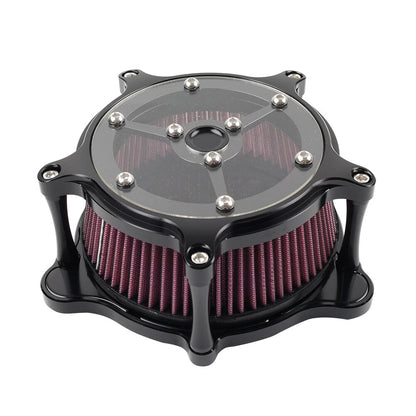 Red Clarity Air Cleaner Intake Filter for Harley Touring Street Road Glide (2017-2024)