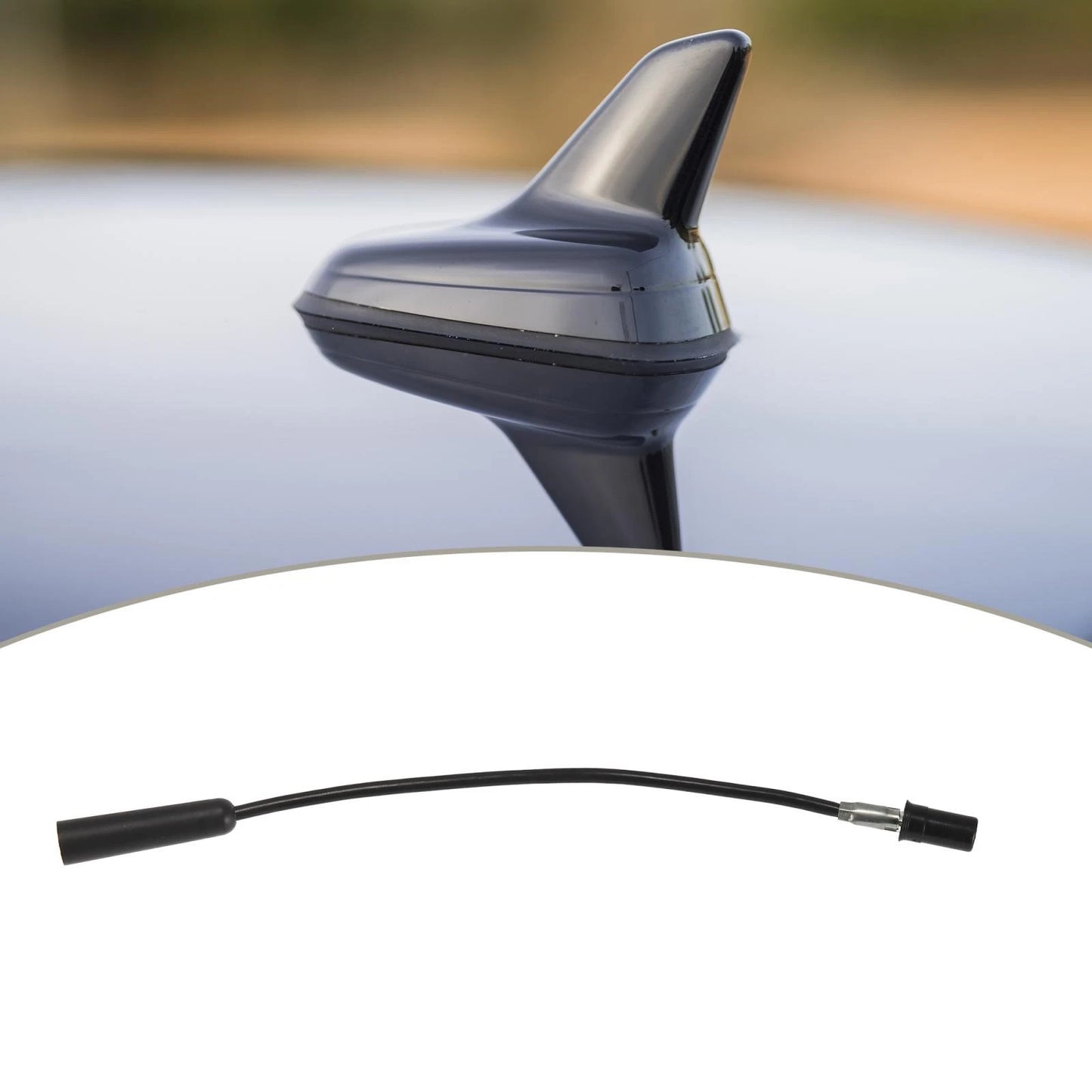 Car Radio Antenna 1 Female to 1 Female for Chrysler Dodge Ford (2002-Present)