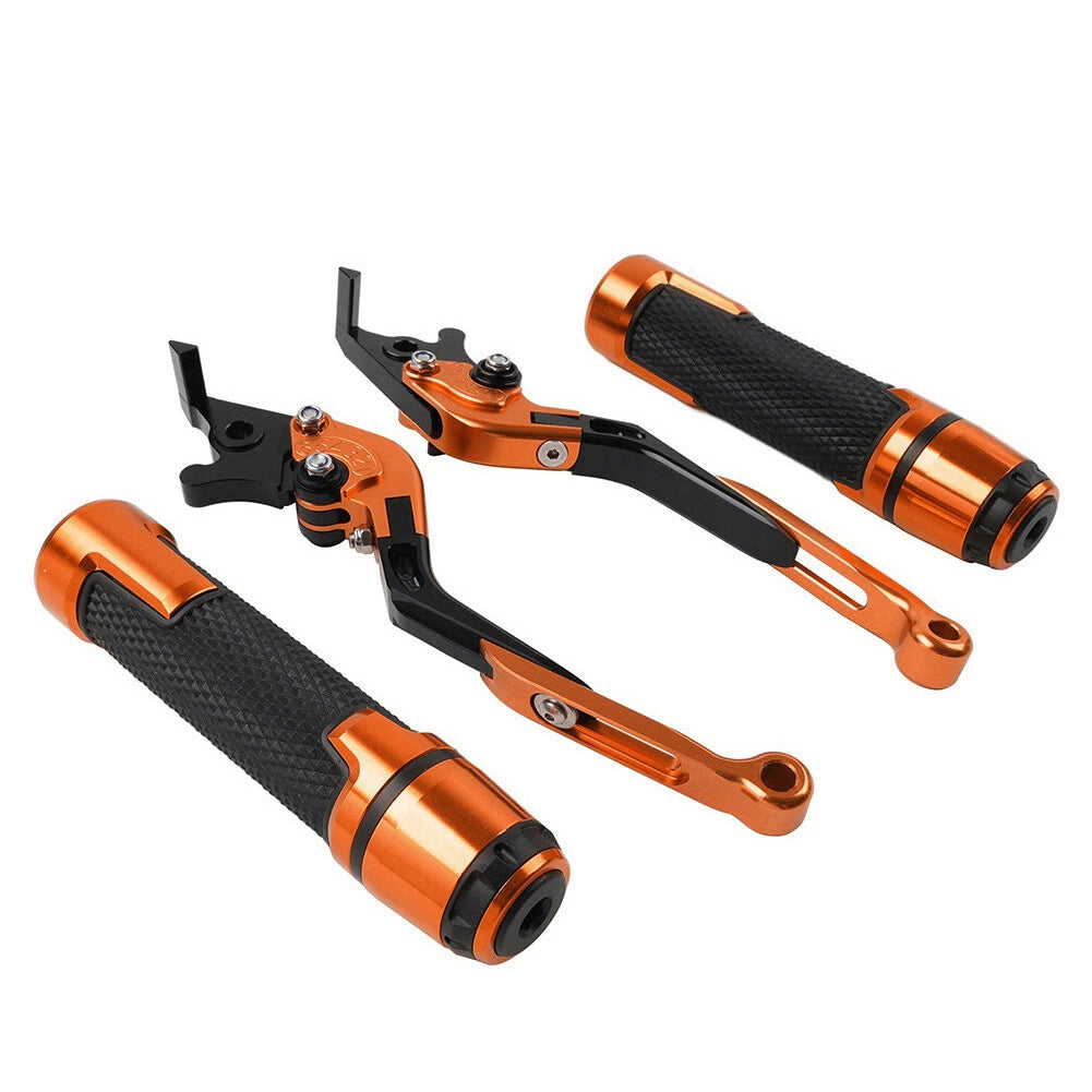 Orange Extendable Brake Clutch Levers for Honda CBR125R CBR250R (2004-2016)