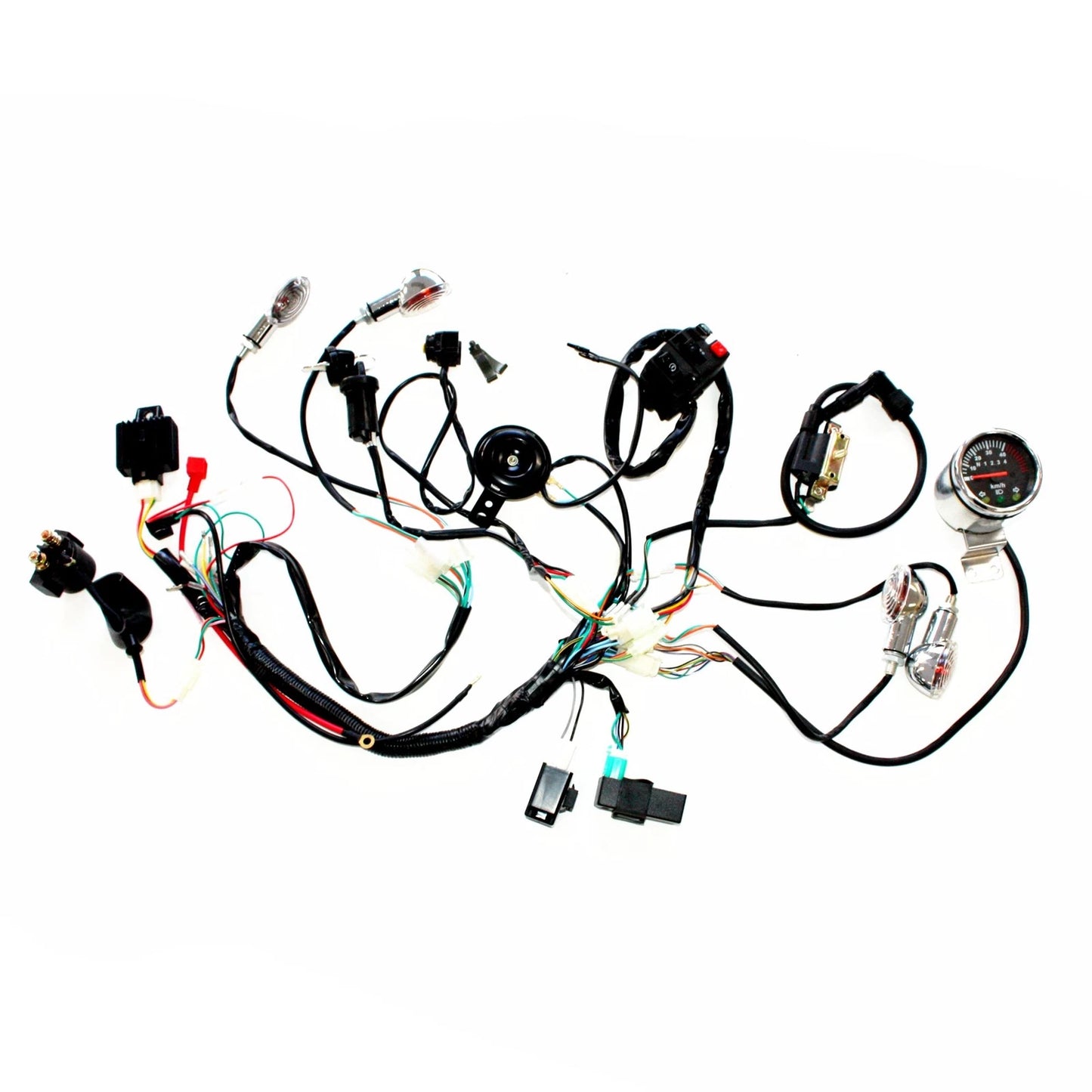 Electric Start Engine Wiring Harness Loom for 110cc 125cc Quad ATV Buggy