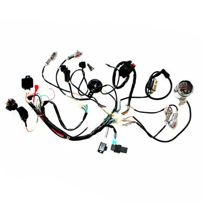 Electric Start Engine Wiring Harness Loom for 110cc 125cc Quad ATV Buggy