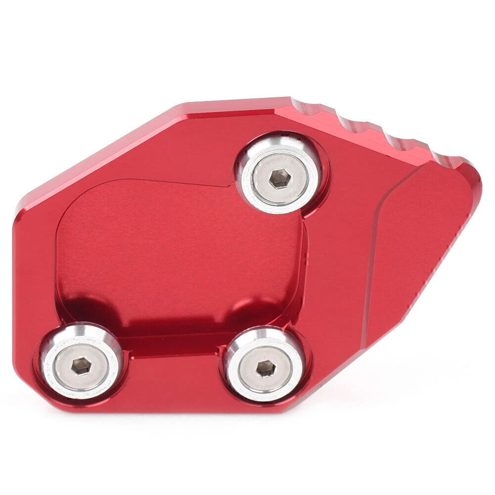 CNC Side Kickstand Extension Pad Red for Honda CBR600RR (2007-2015)