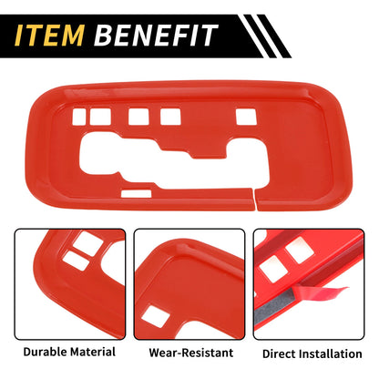 Center Console Gear Shift Frame Trim for Jeep Wrangler JK JKU (2007-2018)