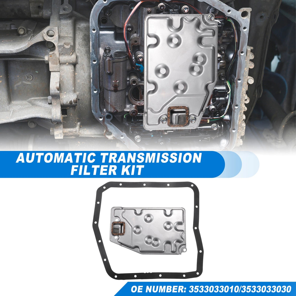 A540 Transmission Filter & Oil Pan Gasket for Toyota Camry (2002-2006)