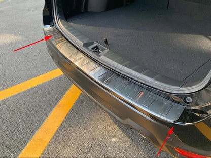 Rear Bumper Protector Cover for Subaru Forester (2019-2023) Black Titanium
