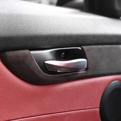 Alcantara Leather Interior Door Panel Caover Trim Fit For BMW Z4 2009-2015