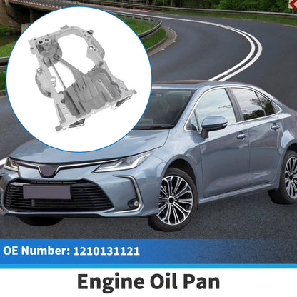 Engine Oil Pan for Toyota Camry 2005-2012 Aluminum Silver Tone 1 x Pc
