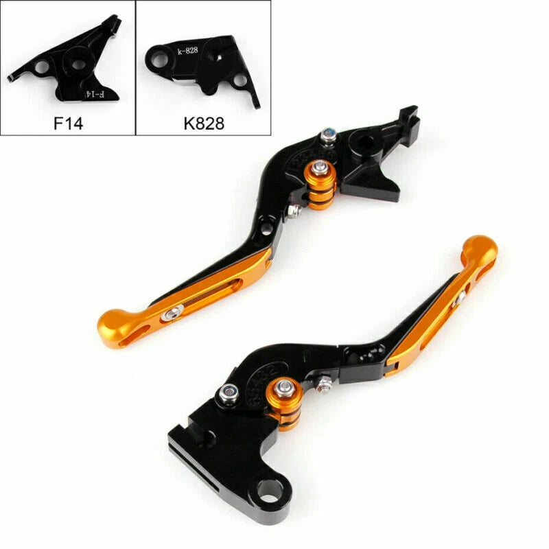 Adjustable Brake Clutch Lever for Kawasaki ZX6R ZX9R ZX10R ZX12R (2000-2023)