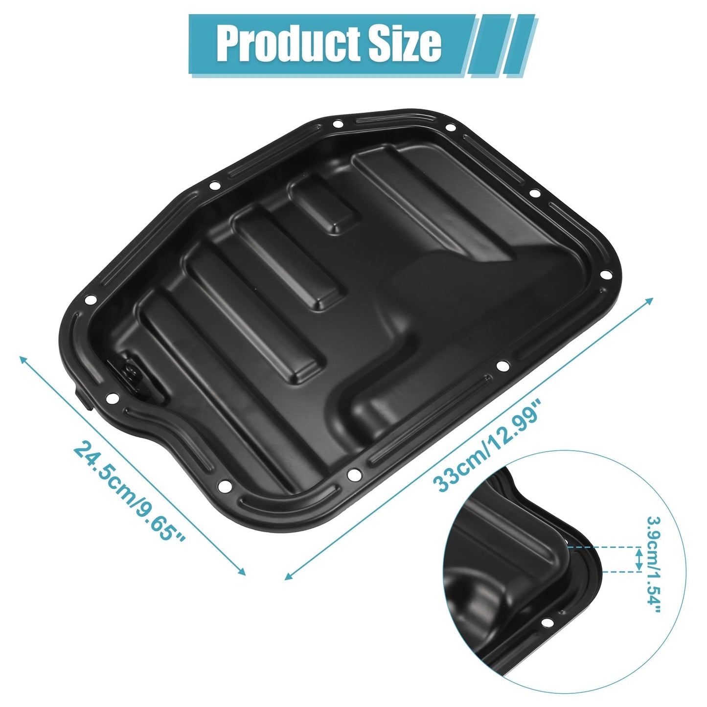 Transmission Oil Pan with Gasket for Nissan Altima (2002-2006)