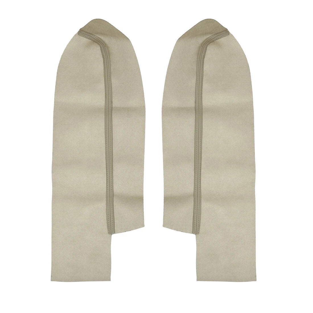 Beige Front Door Armrest Covers for Honda CR-V (2007-2012)