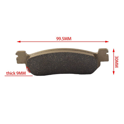 Rear Brake Pads for YAMAHA YP 250 R X-Max, ITALJET Jupiter 125/150 (05-09)