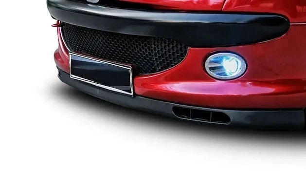 Lip Splitter Spoiler for Peugeot 206 (2000-2012) 2 Piece Euro Bumper Covers