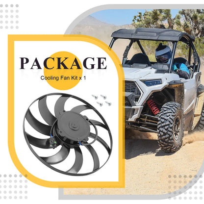 Radiator Cooling Fan Kit for Polaris General 1000 XP (2016-2024)