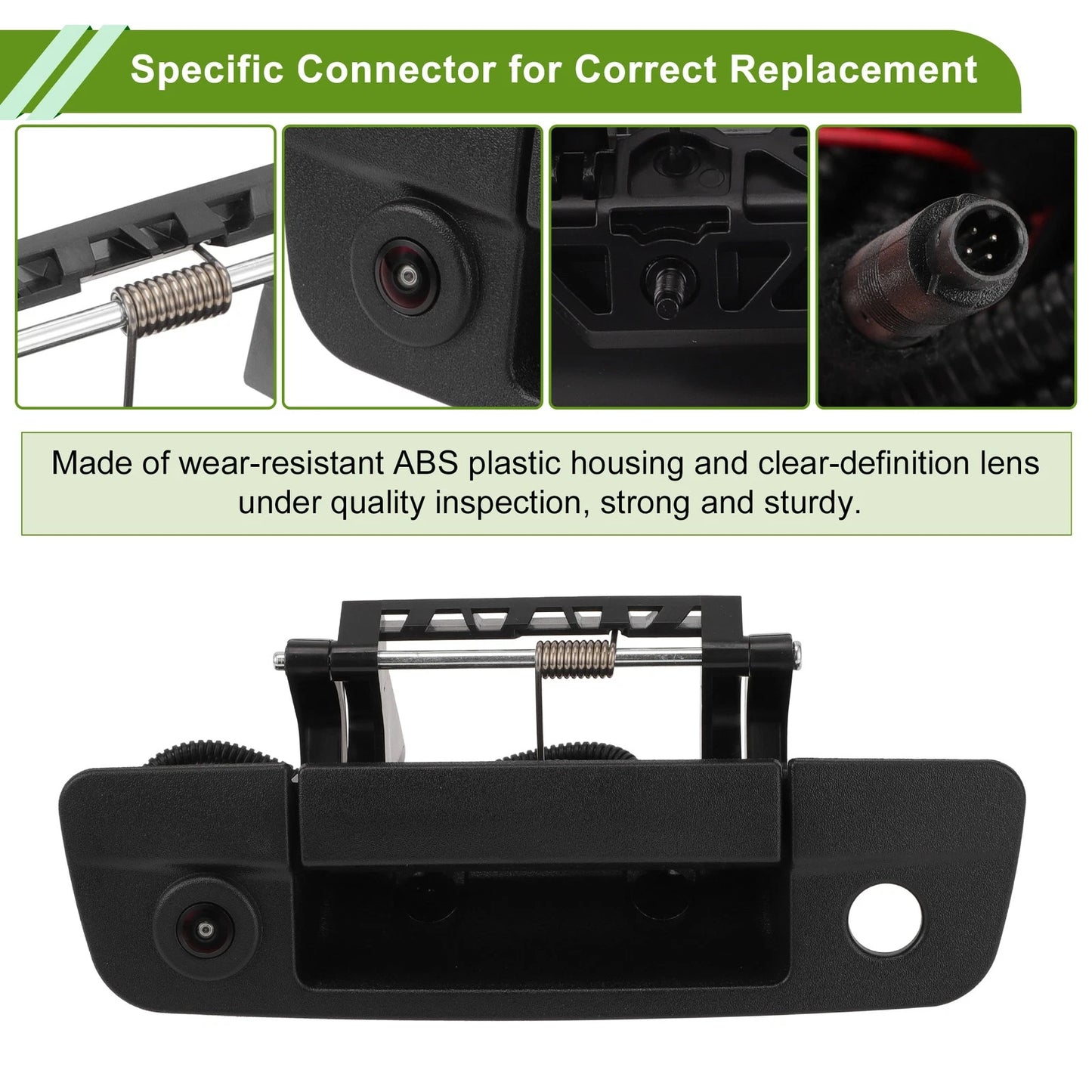 Tailgate Handle Backup Rear View Camera for Dodge Ram 1500