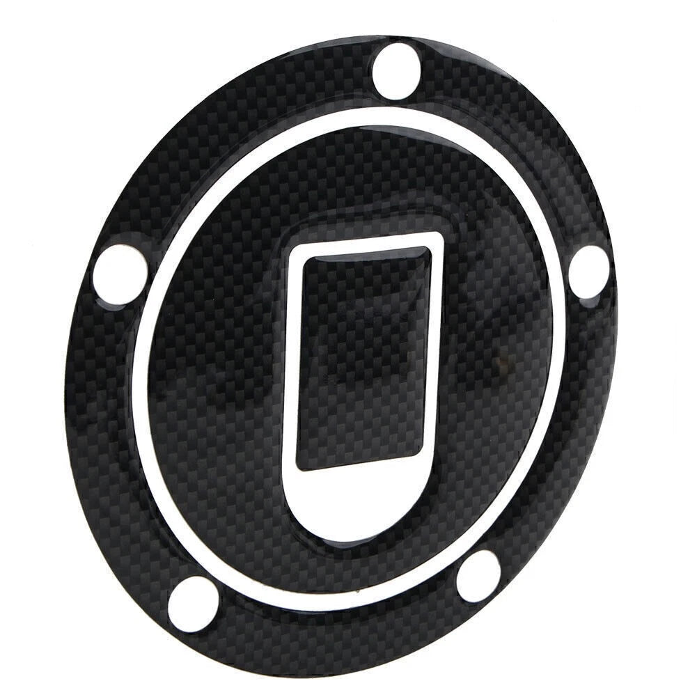Carbon Fiber Look Fuel Gas Tank Cap Pad for Kawasaki Ninja ZX-10R/6R/9R (2004-2005)