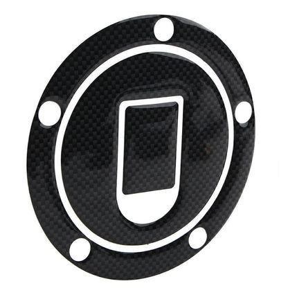 Carbon Fiber Look Fuel Gas Tank Cap Pad for Kawasaki Ninja ZX-10R/6R/9R (2004-2005)