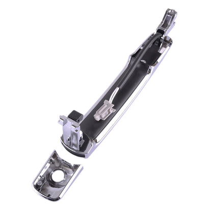 2 x Silver Front Outer Door Handles Set for Nissan X-Trail SUV (2007-2014)