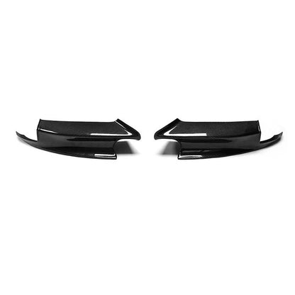 DRY Carbon Fiber Front Bumper Lip Splitters Spoiler For BMW 2008-2013 E90 E92 M3