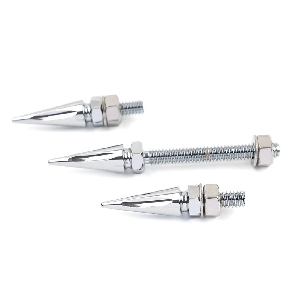 Chrome Windshield Spike Bolts for Harley Street Glide Electra Tri Glide (2014+)